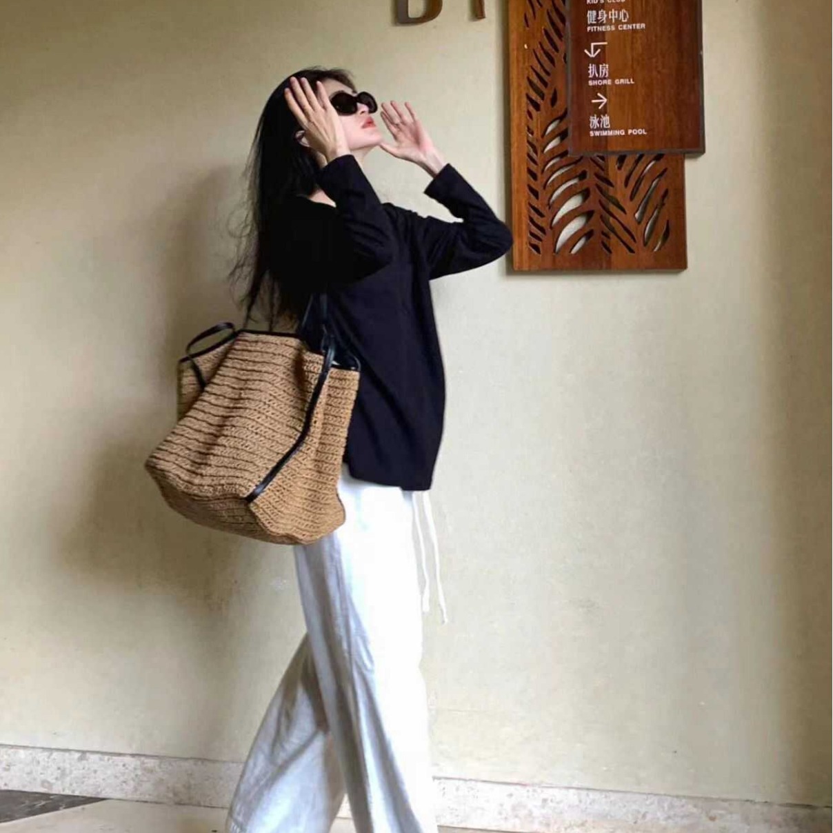 NEW Woven Designer Bags for Wo - Tote Bag Beach 评论和价格