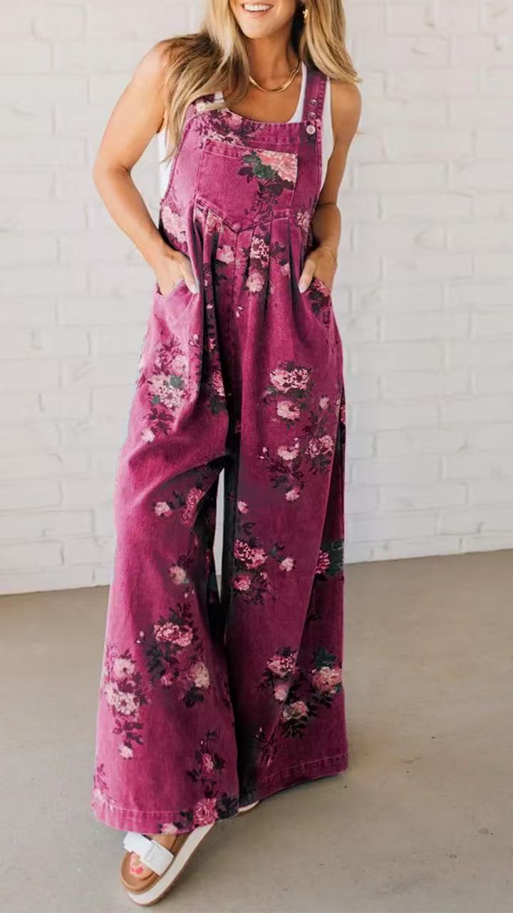 2025 Summer New Style Casual W - Romper Floral Print 评论和价格