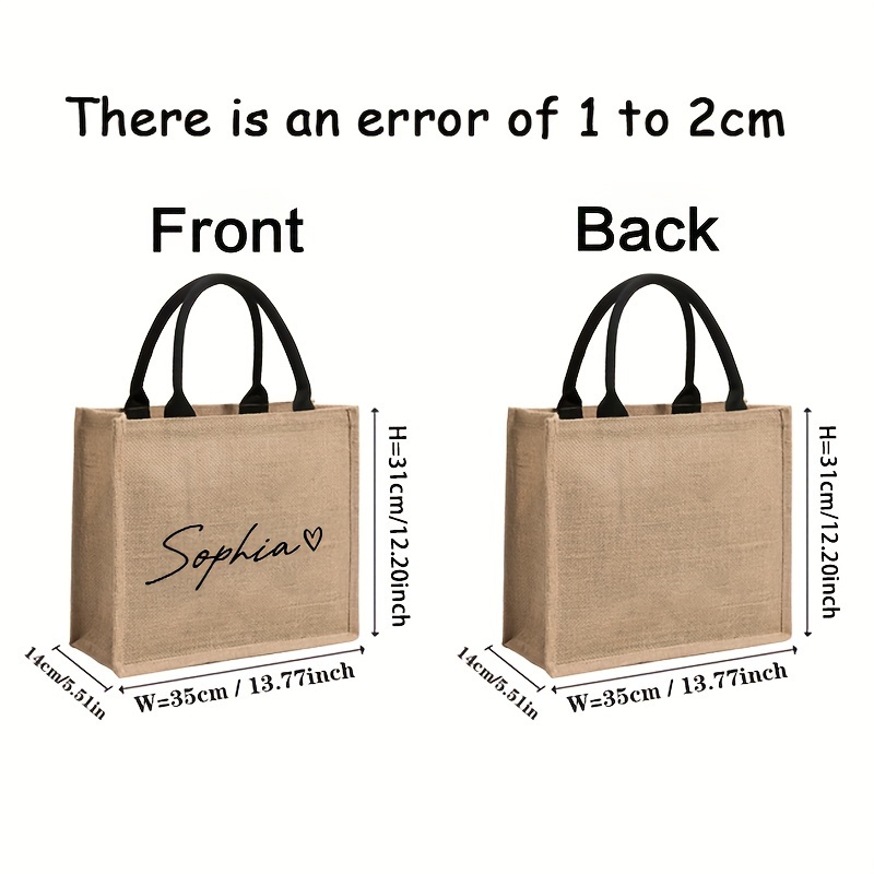 Custom Name Pattern Shopping P - Tote Bag Beach 评论和价格