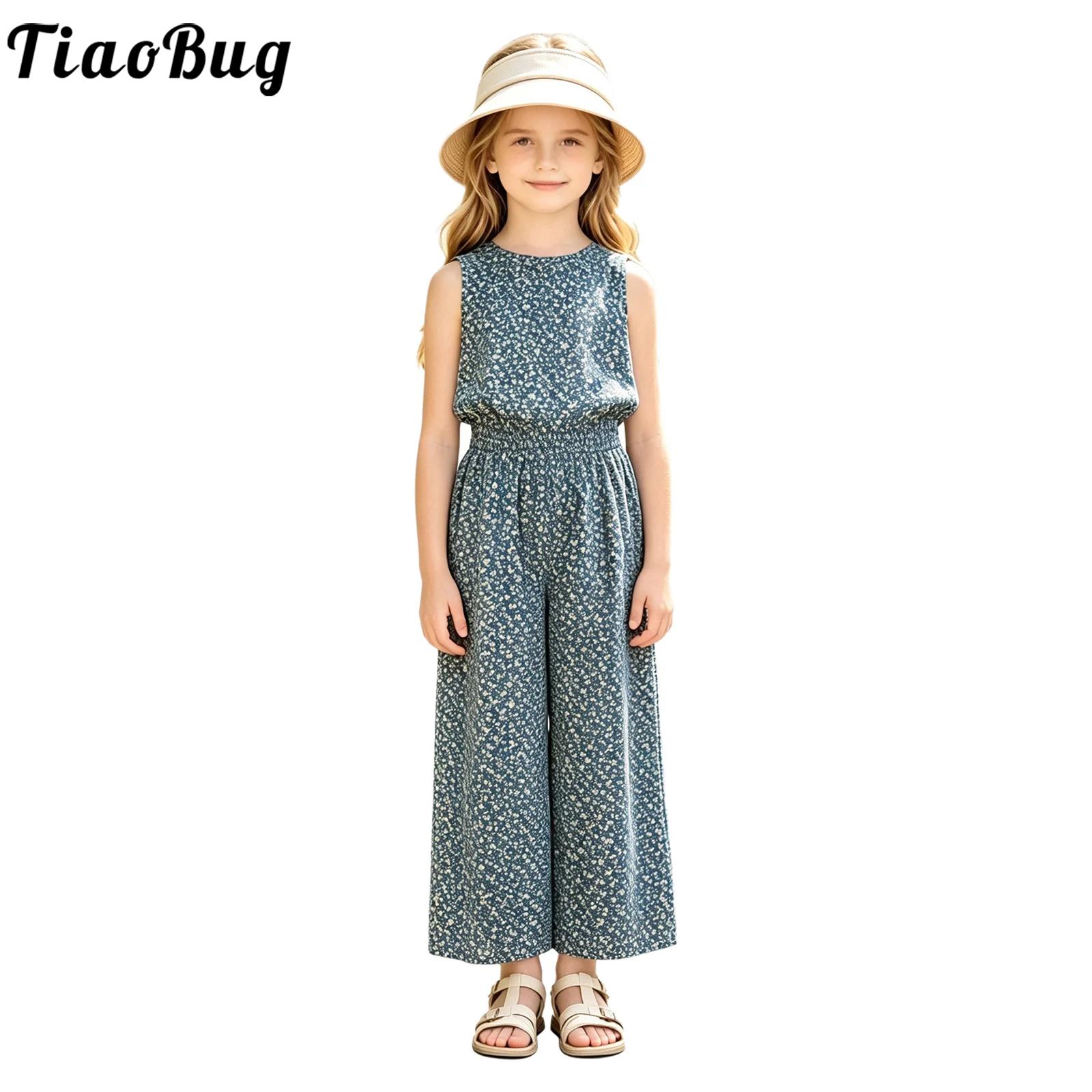 Kids Girls Fashion Floral Jump - Romper Floral Print 评论和价格