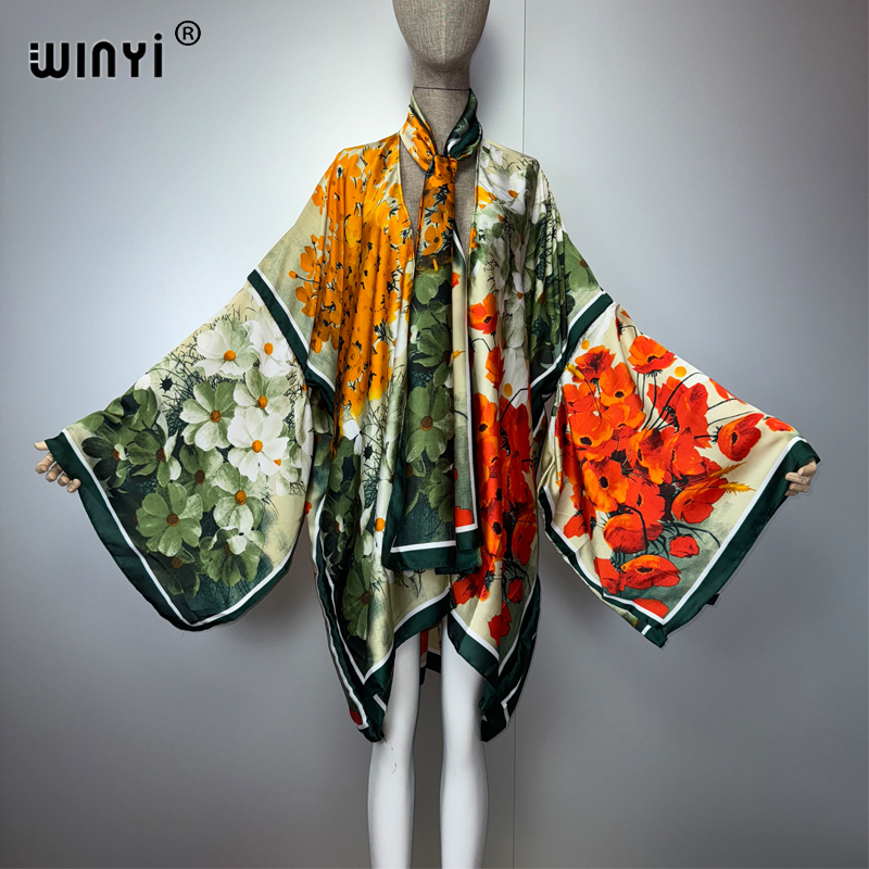 WINYI summer kimonosilk feelin - Cover Up Kaftan 评论和价格